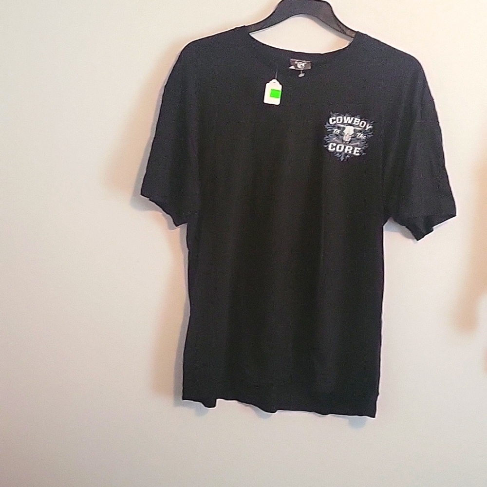 Cowboy to the core tee shirt
